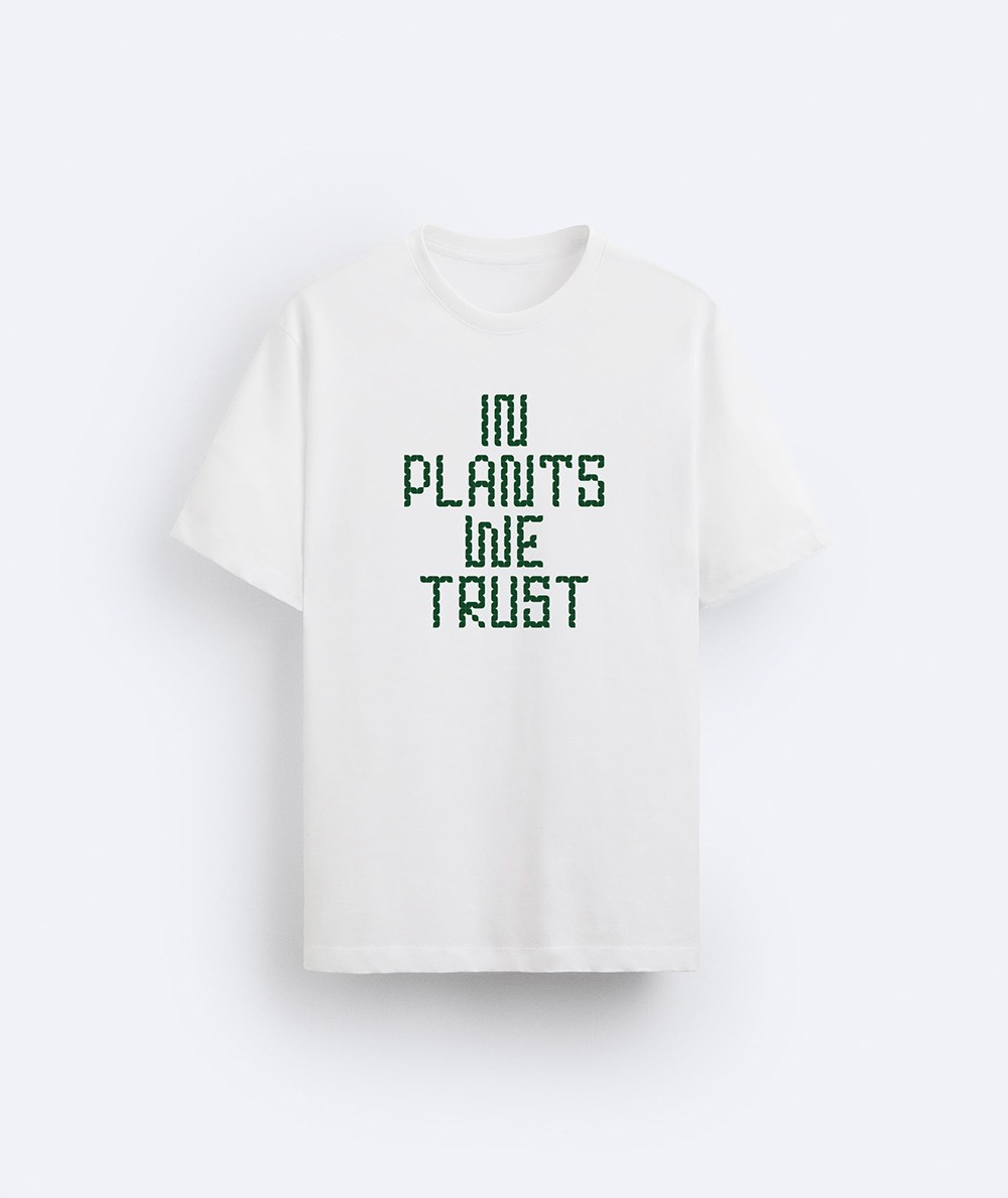 Camiseta Beleavers “In Plants We Trust”