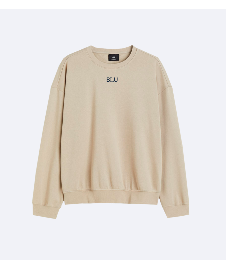 Sudadera BLU de algodón reciclado