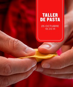 Taller de pasta · 25 d'octubre · 18 h